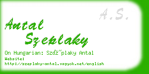 antal szeplaky business card